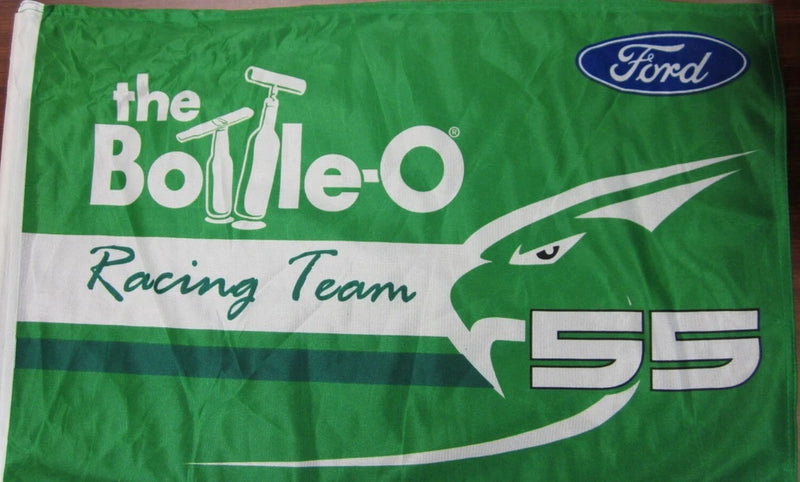 FORD FPV MUSTANG FALCON 55 BOTTLE-O RACING BANNER V8 SUPERCARS BATHURST 1000