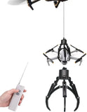 Drone Mantis Claw Hook Gripper Grasp & Airdrop System - 360?? Pinpoint black