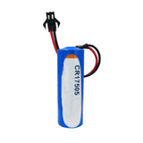 CR17505 Model 2300mAh Battery Capacity with SM Black Plug Battery 3V Battery Battery