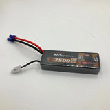 Youme Power Nihewo 7500mAh 100C 7.4V 2S Premium Pro Lipo Battery RC Car Battery