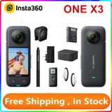 Insta360 ONE X3 360?? Action Camera 5.7K 10m Waterproof FlowState 1800mAh battery