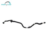 Tesla Model 3 battery cooling hose tube, black braided with connectors