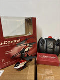 Brookstone u-Control Silver Bullet RC Helicopter - Red