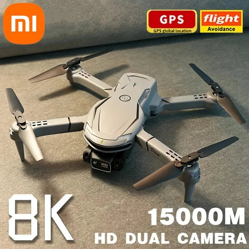 Xiaomi V88 quadcopter drone with dual camera and obstacle avoidance, gray