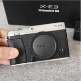 Fujifilm X-E3 24mp Mirrorless Digital Camera Silver English SD 90% New