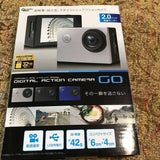 Ultra-light ultra-compact stylish action camera GO USB charging video recording