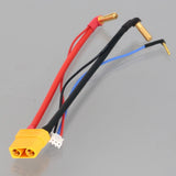 XT90 Female to JST-XH 2S Balance 5mm Banana Hard case LiPo Battery Charging wire