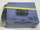 Fujifilm Finepix T400 16MP Digital Camera-Black+ Genuine Battery+ Case Excellent