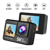 5K Action Camera 4K 60FPS 2.0 Inch Touch Screen Wi-Fi 170?? Wide Angle 30M Waterp