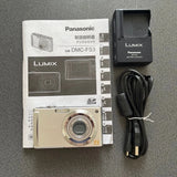 Panasonic DMC-FS3 Digital Camera with Battery Charger & USB Cable From Japan