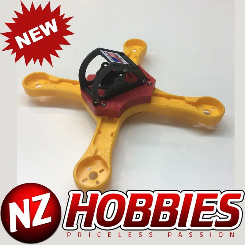 OX ROGUE 215-X Frame Only for Free Style / Racing FPV Drones : Yellow / Red