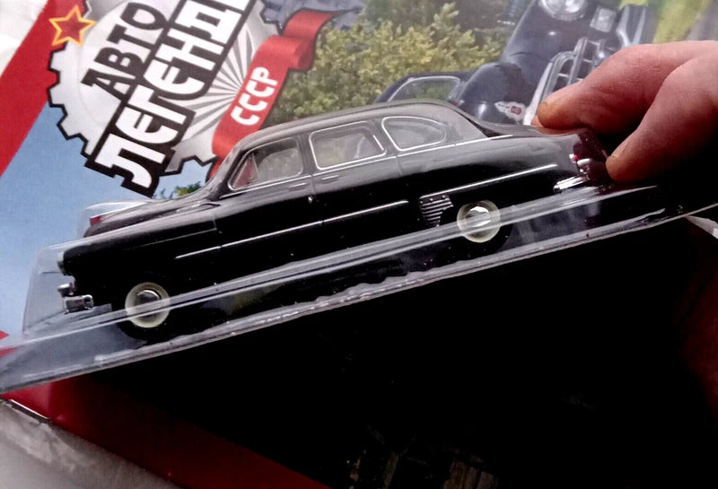 NEW Model of the Soviet car ZIM-12 Auto legends of the USSR. Vintage.