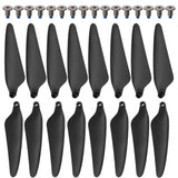 16PCS Foldable Propellers with Screws, Replacement Blades for HS360S RC Quadc...