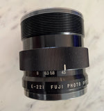 Fuji Photo Optical E-221 Lens ¨C Looks New ¨C Clean Glass ¨C No Box