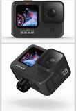 GoPro HERO9 Black 5K Action Camera Bundle w/Accessories Batteries Carrying Cases