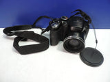 working FUJIFILM FINEPIX S SERIES S2980 DIGITAL BRIDGE CAMERA 14MP BLACK 18 ZOOM