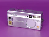 Vintage Panasonic Lumix DMC-F7 Silver Digital Compact Camera Tested & Working