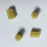 4Pcs Motor Wheel Gears Lightweight Replace Parts RC Quadcopter Drone Part for
