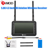 5.8GHz Mini FPV Monitor With Battery 4.3