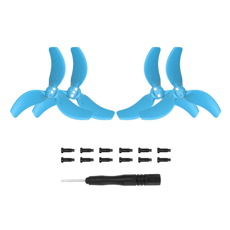 4Pcs Blue Mini 3032S Propellers Blades Props for DJI Avata Drone 2 Accessories