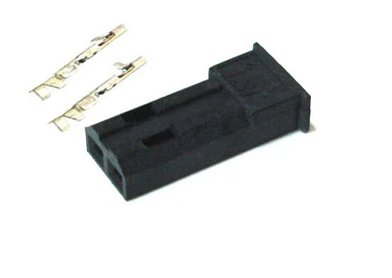 JST 2.5mm male connector housing black crimp terminal for RC LiPO Battery 100set