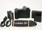 Panasonic Lumix DC-S1 Mirrorless Digital Camera (Body Only) 24.2MP, 6660 Shutter