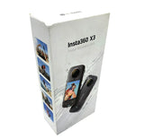 Insta360 X3 Waterproof 72MP Action Camera w/ Case & Accessories -BLACK VG