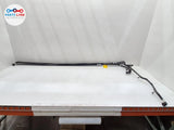 Tesla Model 3 battery coolant return hose tube pipe, dark rubber with metal fittings