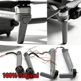 DJI Mini 5 Pro drone arm motor covers with wiring, gray and black