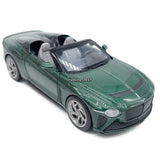 1:32 Bentley Mulliner Bacalar Toy Car Model Diecast Toy Vehicle Doors Open Green