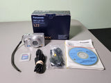 Panasonic LUMIX DMC-LZ2 5.0MP Digital Camera w/ Box, SD Card - Tested