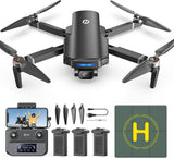 Holy Stone HS360STB Foldable GPS Drone 4K UHD Camera Long Range 3 Batteries RTF