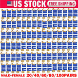20/40/60/80/100Pairs For EC5 Device Connector Plugs For RC Car Plane Helicopters