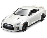 BBURAGO 2017 NISSAN SKYLINE GT-R R35 1/24 DIECAST MODEL CAR WHITE 21082