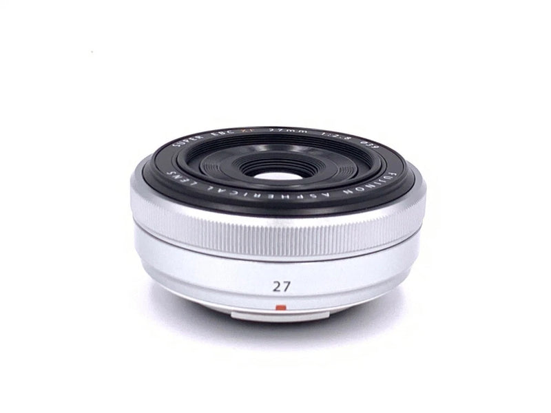 Near Mint Fujifilm Fujinon XF 27mm F/2.8 Pancake Lens Silver Mirrorless #F017