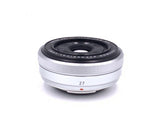 Near Mint Fujifilm Fujinon XF 27mm F/2.8 Pancake Lens Silver Mirrorless #F017