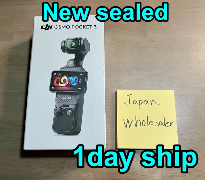 DJI Osmo Pocket 3 Action Vlog Handheld Camera CMOS 3-Axis Gimbal 4K "1day ship"