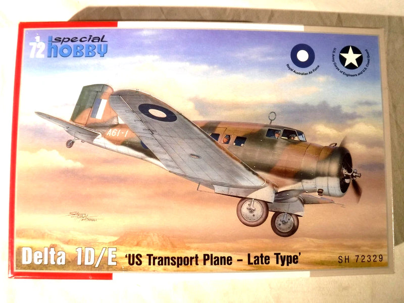 1/72 Special Hobby US Army Delta 1D/E US Transport Plane - Late WWII Type #72329
