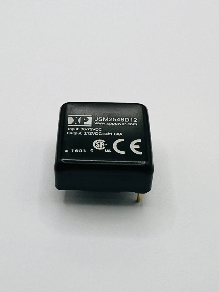 JSM2548D12  DC-DC Regulated Power Supply Module, 25W, 2:1 INPUT, 1x1", Thru-Hole