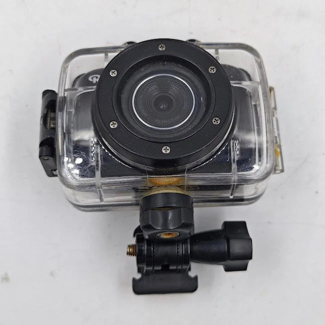 Untested Action Camera with Case & Stand - Signs of Use