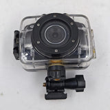 Untested Action Camera with Case & Stand - Signs of Use