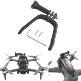 Black camera expansion bracket mount with two screws