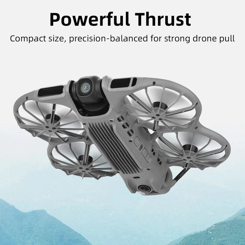 Drone propeller spare parts set with multi-blade propellers