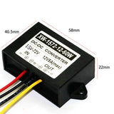 15-72V To 12V DC Step Down Power Converter, 5A 60W DC Buck Power Changer
