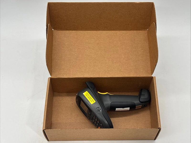 Zebra Symbol Tech MT2070 handheld barcode scanner with battery in open box