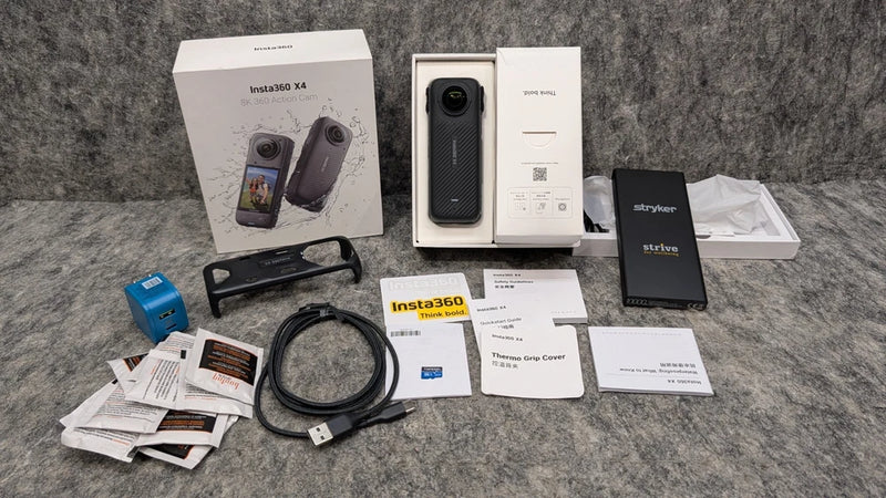 Insta360 X4 8K 360 Action Cam Bundle ??Works Great??