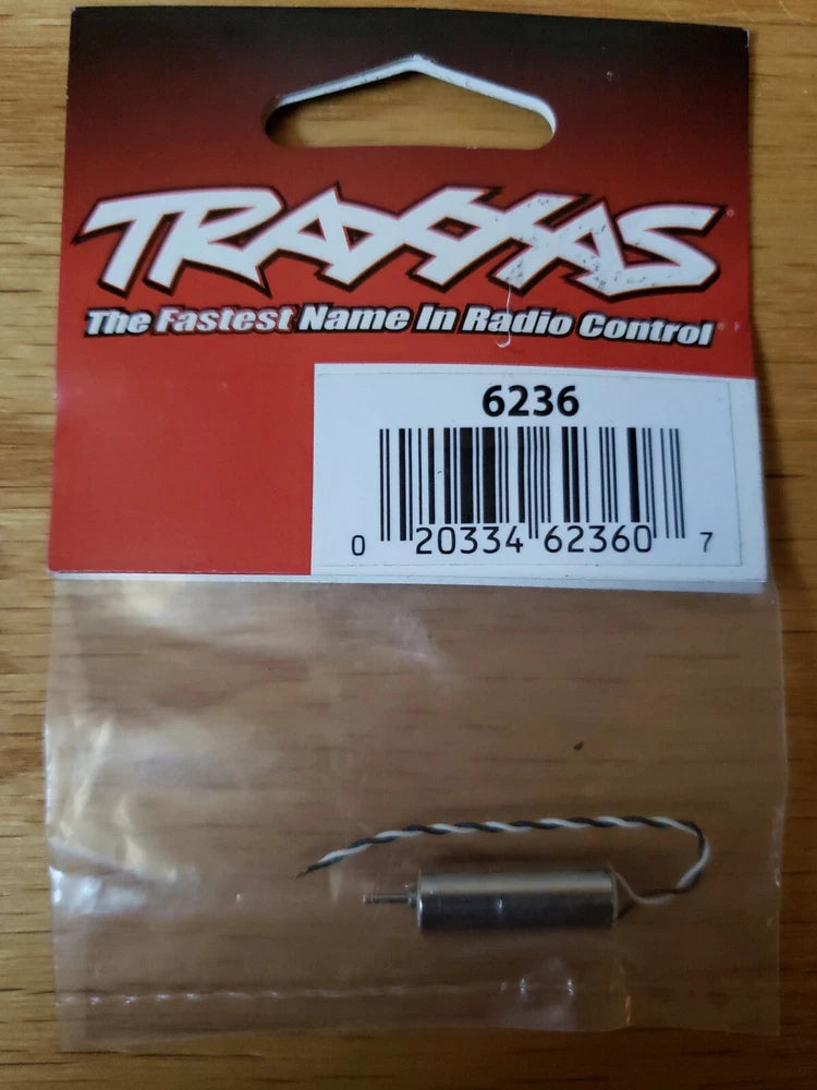 Traxxas 6236 replacement motor with lead wires, in retail package