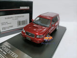 1:43 Hi Story Subaru Forester XT 2002 Red resin car model