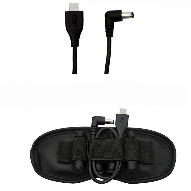 Power Supply Line Cord Back Clip Battery Box for DJI FPV Flight Glasses Part