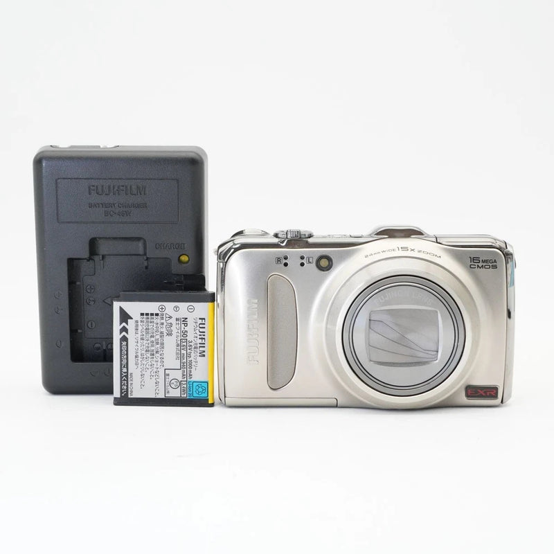Good Condition Tested FUJIFILM Fujifilm FINEPIX F600 EXR Gold Compact Digital Ca